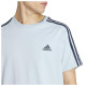 Adidas Ανδρική κοντομάνικη μπλούζα Essentials Single Jersey 3-Stripes Tee